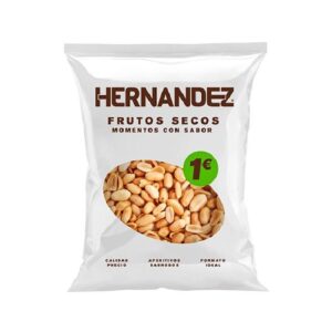 HER 12 CACAHUETE  FRITO REPELADO  BOLSA 160 gr.