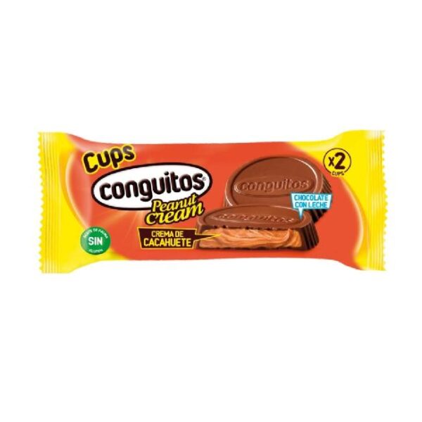 CONGUITOS 16 CUPS CHOCO LECHE PACK 34G - Imagen 2