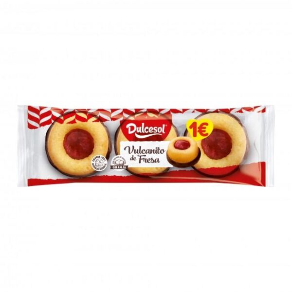SOL VULCANITOS FRESA 3U 15 pak 1€