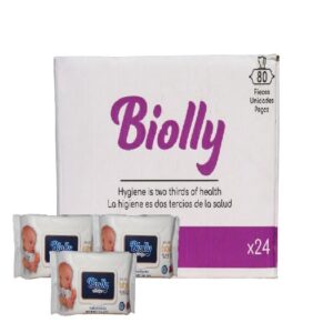 TOALLITAS HUMEDAS BIOLLY BABY 24PAK (w:1u)