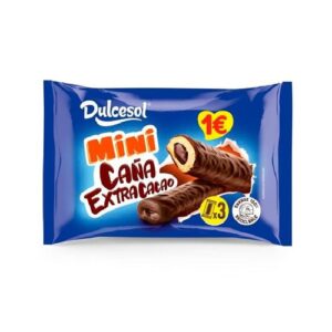 SOL MINI CAÑA EXTRA CAO 3u 114g 14 paq 1€