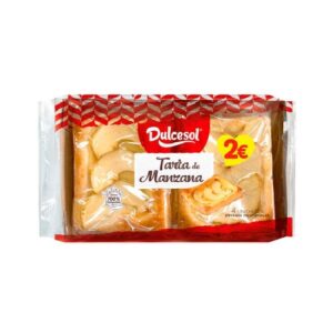 SOL TARTA MANZANA 4u 260g  11pak 2 € (w:1u)