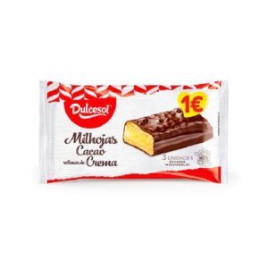 SOL MILHOJAS CHOCO 3u 150g 15 pak 1€