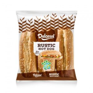 SOL PAN HOT DOG RUSTICO 6u 330g