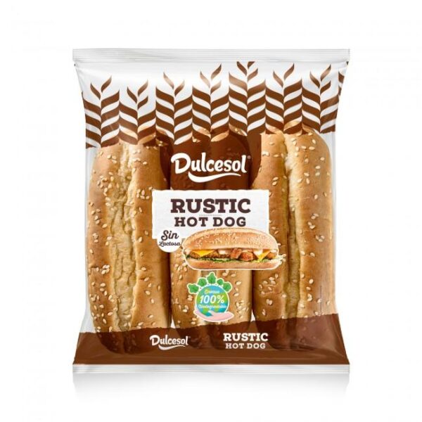SOL PAN HOT DOG RUSTICO 6u 330g