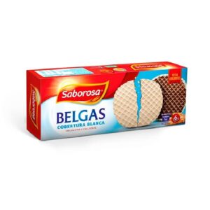 SAB 12 GALLETAS BELGAS COBERTURA BLANCA 99 grs