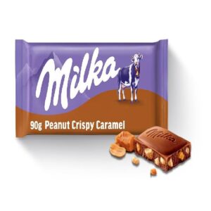 MILKA 24 CARAMEL PENAUT CRISPY 90Gr. TABLETA (w:1u)