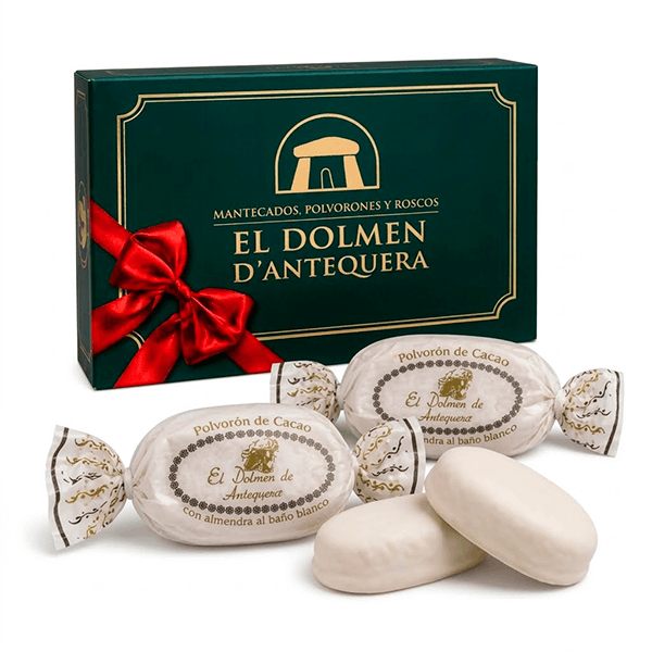 122217-dolmen-polvoron-de-almendra-con-chocolate-blanco-navidad
